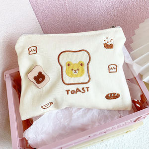 Customizable Logo Design New Fashion Lightweight 100% Cotton Makeup <b>Towel</b> Quick Dry with Zipper Closure for Outdoor Use - Product Image 6