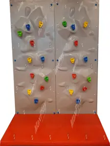 Maxplayによるフルセットの壁を登る子供のための高品質のカスタマイズ可能な混合色商用ソフトプレイ