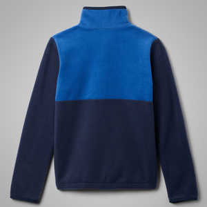 เสื้อสเวตเชิ้ตผ้าฟลีซคุณภาพสูงพิมพ์โลโก้ตามสั่งสำหรับเด็กผู้ชาย / ราคาขายส่งสำหรับผู้ซื้อจำนวนมาก ดีไซน์สีตัดกัน สไตล์ลำลอง - Product Image 6