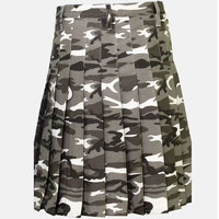 Kilts de camouflage à la mode grande taille Kilts de camouflage de haute qualité avec service OEM Kilts de camouflage légers