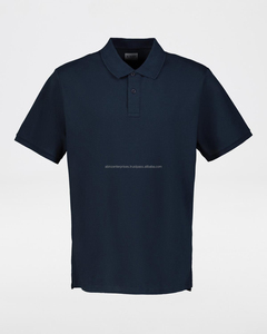 XL Tamaño 100% Algodón Young Boys para Polo Camisa Cierre de botón Puños bordados Slim Street Fashion Golf Work Jersey sólido - Product Image 3