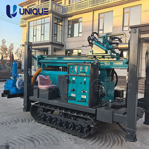 Plateforme de forage de puits d'eau portable UNIQUE de 260 m, alimentée au diesel, avec un diamètre de 250 mm pour le forage et l'exploration - Product Image 2