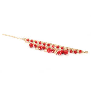 Women's <b>Bracelet</b> - <b>Red</b> - Product Image 2