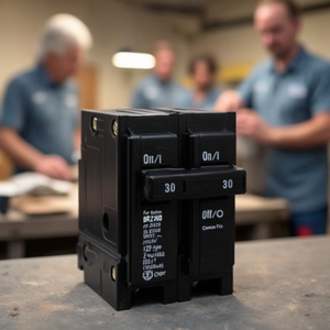 สำหรับอีตัน BR220B ประเภท BR มินิเซอร์กิตเบรกเกอร์ 20 แอมป์ 2 ขั้ว 120/240V 4.5kA ทองแดง - Product Image 3