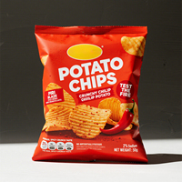 Sacs en plastique BOPP/VMPET/PE personnalisés de qualité alimentaire pour l'emballage de chips en gros