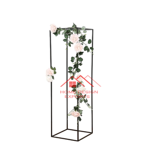 Centro de mesa de decoración de boda, zócalo de Metal, soporte de flores de Metal para Arreglo de decoración Floral, soporte de flores de Metal - Product Image 2