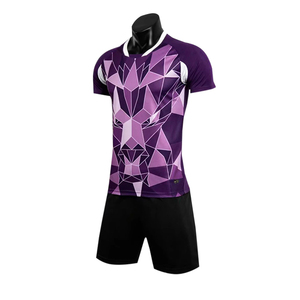 Nuevo último diseño Nueva ropa deportiva Uniforme de fútbol Premium Tela transpirable Medias mangas Ropa de entrenamiento de fútbol juvenil - Product Image 2