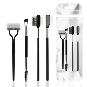 Trending Makeup Tools Eyelash Metal Teeth <strong>Separator</strong> 4pcs <strong>Lash</strong> <strong>Separator</strong> Definer Tool Set With Comb Brushes - Product Image 1