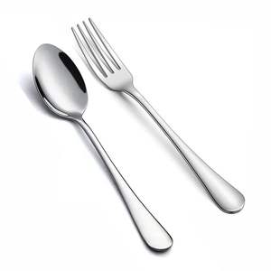 Juego de cuchara de acero de lujo de 2 - Product Image 1