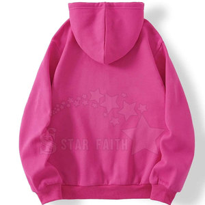 Men Basic Rhinestone Hoodie with Acid Wash Finish Casual Streetwear Cotton Sweatshirt Sparkle <b>Design</b> - Product Image 2