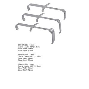 Rétracteurs manuels de type Meyerding, poignée profilée, instruments chirurgicaux orthopédiques pour pied et cheville - Product Image 5
