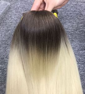 Venta caliente para Mix Rubio Virgen Paquetes de cabello humano vietnamita Mejor calidad Máquina recta Extensiones de trama doble 100g - Product Image 5