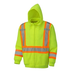HI Vis-sudaderas con capucha amarillas o Hi Vis, sudaderas con capucha naranja impresas o personalizadas con su logotipo, disponibles - Product Image 1