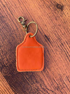 Nueva llegada reciclado Multi cuero llavero elegante llavero único encanto barato bajas tasas llaveros - Product Image 3