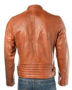 Chaqueta de Invierno para Hombre de Diseño Superior, Cuello Alto, Manga Larga, 100% Cuero de Alta Calidad, Personalizable, Precio Razonable, Impermeable - Product Image 4