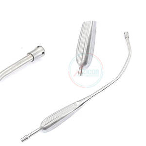 Azicon หลอดดูดสเตนเลสสตีลสำหรับใช้ในการผ่าตัดเป็นหลอดดูดสำหรับ US-ST-07ระดับสากล - Product Image 1