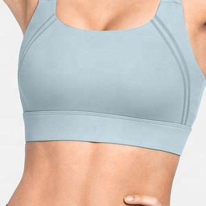 Sujetador deportivo personalizado OEM para mujer, gran oferta, diseño de espalda cruzada, Sujetador deportivo atlético para mujer, correr, gimnasio, yoga, para mujer - Product Image 3