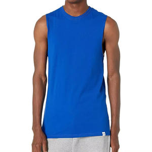 2025 vente chaude hommes 100% coton débardeur Gym Active Wear-Singlet pour hommes - Product Image 4