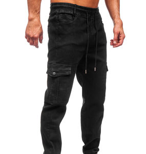 Pantalons et pantalons cargo en coton pour hommes Pantalons cargo à la mode pour hommes Pantalons cargo respirants à séchage rapide OEM - Product Image 4