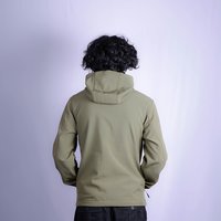 Veste coupe-vent imperméable pour homme Navigate avec capuche, en polyester à l'extérieur et en polaire à l'intérieur, tailles L/XL/XXL SS001