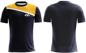 เสื้อฟุตบอลผู้ชายคุณภาพสูง พิมพ์ลายโลโก้ตามสั่ง ระบายอากาศได้ดีเยี่ยม ผลิตจากโพลีเอสเตอร์ 100% พร้อมพิมพ์ลายด้วยความร้อน ชื่อทีมกีฬา - Product Image 6