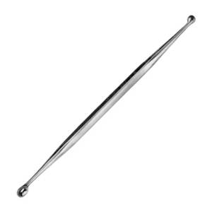 Curette manuelle orthopédique double extrémité en acier inoxydable de haute qualité 18,5 cm, instrument chirurgical durable pour le raclage osseux MOL - Product Image 2