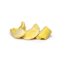 Top gekozen veelzijdige biologische zoete gevriesdroogde durian snacks, HACCP gecertificeerd, verpakt in kartonnen doos, Vietnam