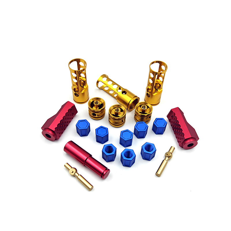 High Quality Manufacturer ODM Machining Anodizing Colors Aluminum Parts Silver Red Blue Black Anodized Aluminum Parts