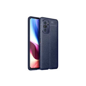 Coque en silicone liquide premium Netzy SAFA Niss pour Xiaomi Mi 11i, bleu marine, protection avant et arrière, matériau en silicone souple - Product Image 1