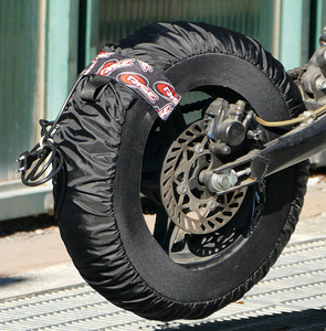 Calentadores de Neumáticos HECHOS en ITALIA de 12" para Motocicleta Pit Bike, 110-120V/220-230V, 80C/175F, Accesorio para Motor - Product Image 6