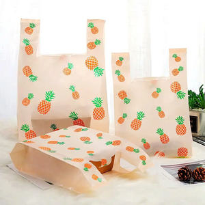 HDPE/LDPE camiseta de plástico personalizado impreso bolsas de plástico para ir de compras/supermercado bolsas al por menor - Product Image 6