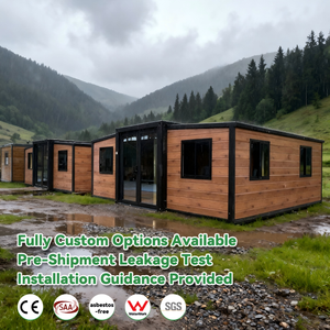 Maison Modulaire Préfabriquée Solaire Moderne, <span class=keywords><strong>Studio</strong></span> Pliable, Maison de Luxe 3 Chambres - Product Image 1