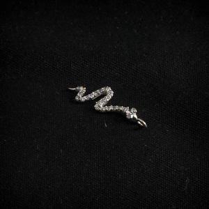Venta al por mayor 925 colgante de serpiente de plata esterlina con piedra CZ buena calidad tendencia moda - Product Image 1
