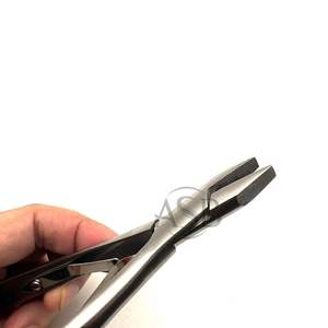 Pince à microbilles en acier inoxydable, pince multifonctionnelle pour extensions de cheveux, outil de beauté capillaire personnalisable, service OEM - Product Image 5