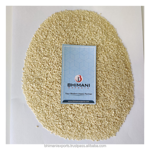 Tự nhiên màu trắng tươi hulled hạt mè GMO miễn phí từ Ấn Độ - Product Image 1