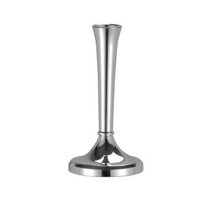 Vase à fleurs en métal argenté de luxe Accessoire décoratif de table génial pour la maison Hôtels Restaurants pour les occasions de mariage - Product Image 2