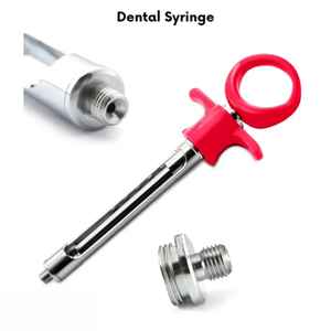 Jeringa Dental Quirúrgica Sevmek, Autoaspirante, Manual, Anestésica, 1.8 ml, Acero Inoxidable, Rosa, Ligera, Indolora - Product Image 4