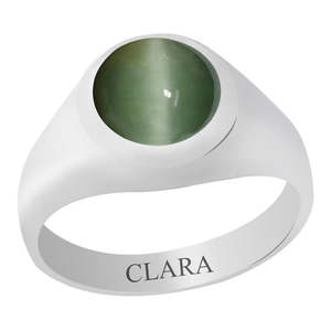 Anillo de Piedra Preciosa Lehsunia Ojo de Gato Natural Certificado para Uso Diario - Product Image 1
