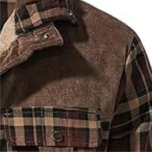 Nouveau 2025 Veste vintage en coton pour hommes de haute qualité Veste en coton pour hommes avec un design unique - Product Image 3