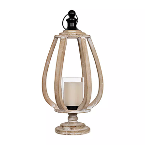 Wood <b>Lantern</b> <b>Candle</b> Tealight Holder Best Design Handicraft Wholesale Manufacture Wooden <b>Candle</b> Tealight Holder - Product Image 6