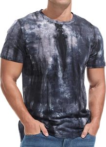 เสื้อยืดคอกลมแขนสั้นสำหรับผู้ชายผ้าคอตตอนแบบลาดเอียงพิมพ์ลายสบายสำหรับ100% คอตตอนสินค้าใหม่ - Product Image 1