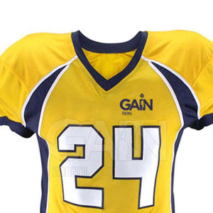 Uniforme de Fútbol Americano para Hombre, Manga Corta, Transpirable, Oferta, Ropa Deportiva, Mejor Precio 2025 - Product Image 4