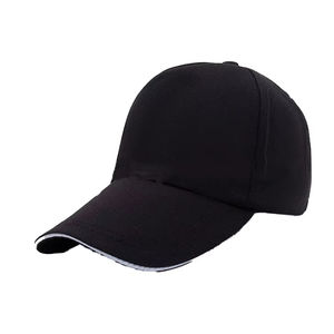 Vente en gros de casquettes de baseball en sergé 100% coton chapeau de sport personnalisable de papa avec logo parasol extérieur casquette pour homme à la mode - Product Image 5