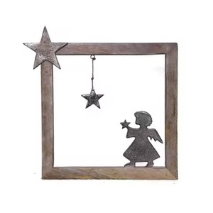 Statue de renne de table en métal royal pour le rassemblement de Noël et l'arrangement de dîner saisonnier - Product Image 6