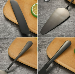 Best Sale 2 pcs Metal Cake Pizza Cutting <b>Set</b> Wedding Cake Knife And Spatula Server <b>Set</b> in Low Price - Product Image 2