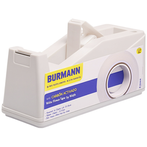 <b>White</b> Plastic <b>Tape</b> Dispenser for 25mm <b>Tape</b> Width by BURMANN - Product Image 3