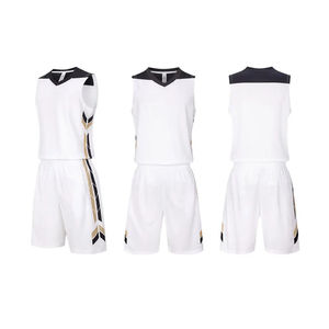 Maillots et shorts de basket-ball pour hommes, jeunes et femmes, imprimés par sublimation, réversibles, équipement sportif d'équipe - Product Image 1