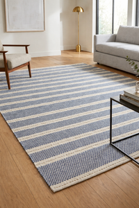 Handmade Geometric <b>Wool</b> Kilim Rug Flat Pile Eco-Friendly Anti-Slip Outdoor/Indoor Use Cushioned Living Room Rug - Product Image 2