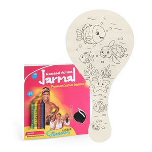 Set di Racchette da Beach Tennis in Legno Personalizzate Jarnal, Gadget Premium su Misura - Product Image 2
