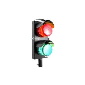 Luz de Tráfico LED SMD Dual de 100 mm, Material de PC Duradero - Product Image 1